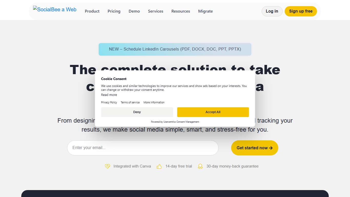 SocialBee AI-Powered Social Media Management Tool