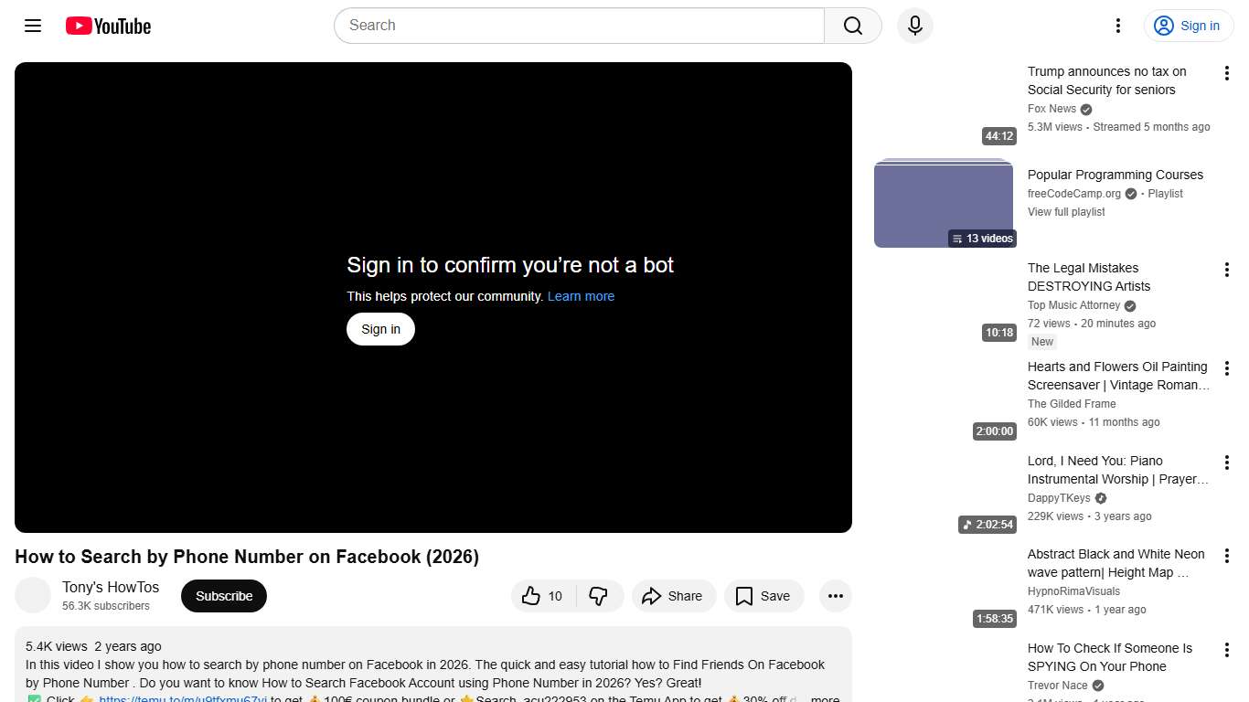 How to Search by Phone Number on Facebook (2026) - YouTube